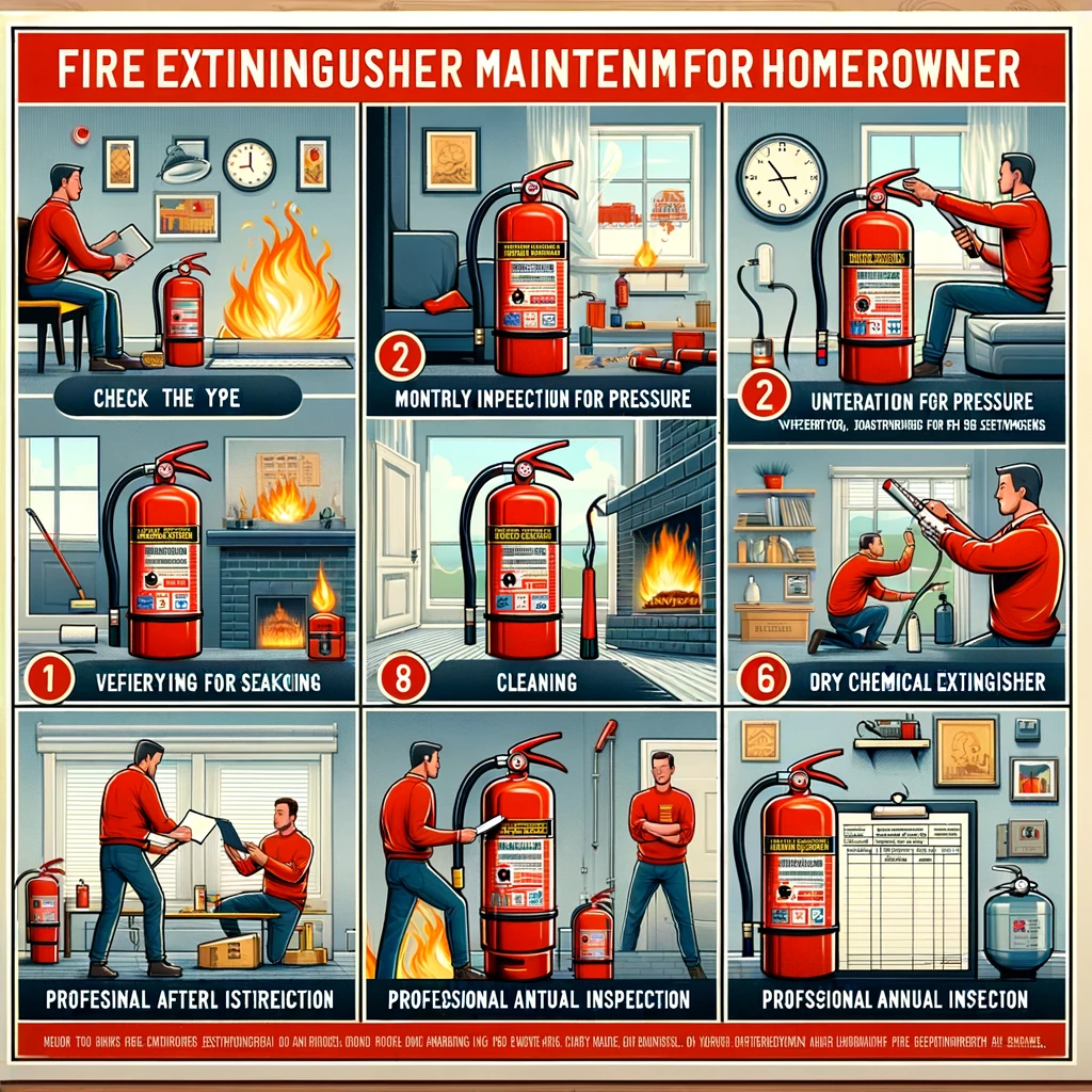 Home Fire Extinguisher Maintenance Guide